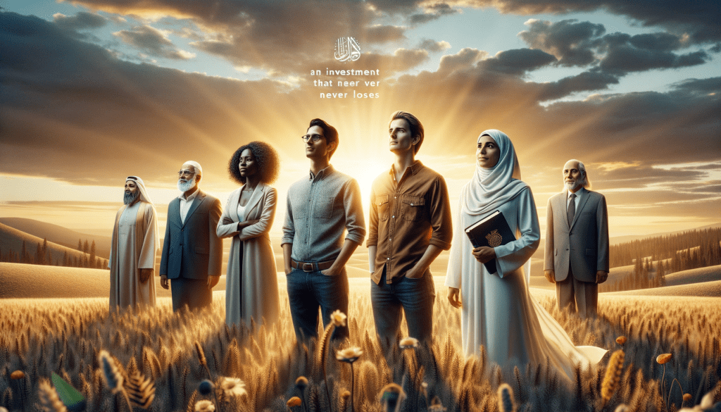 Diverse group choosing God over money