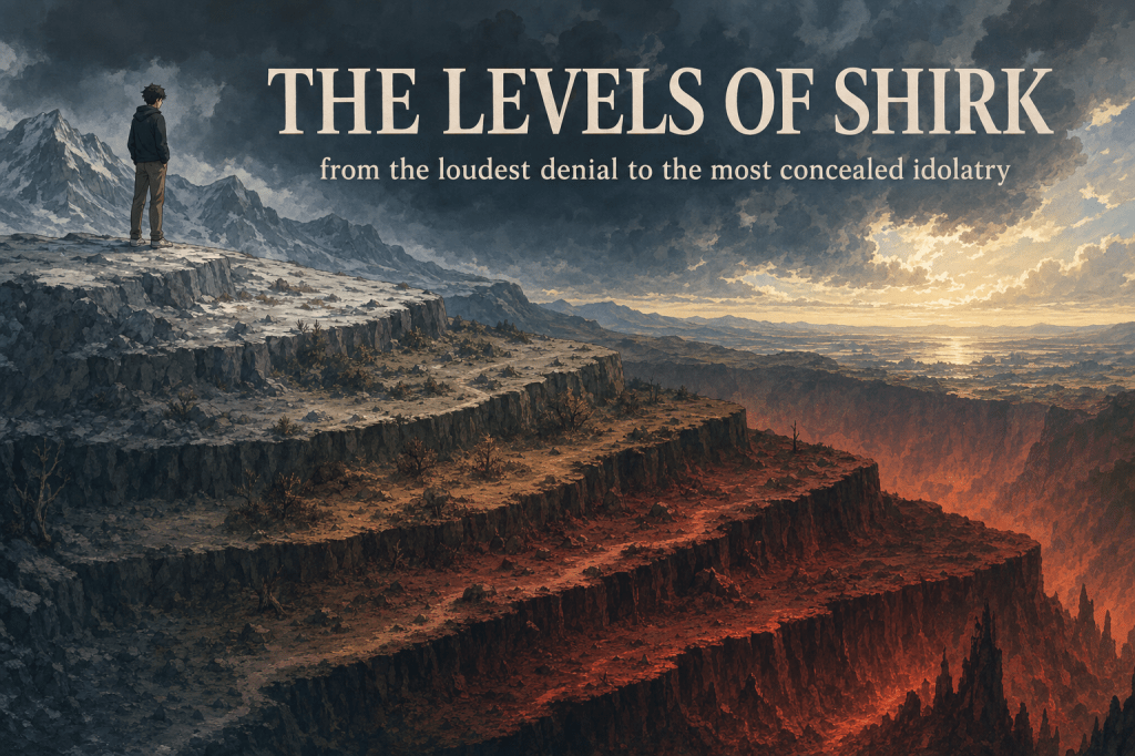 The Levels of Shirk: From Denying God to Wearing His Name as Camouflage