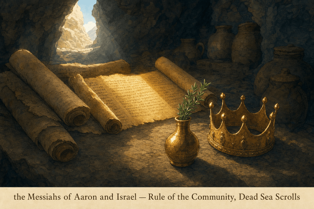 Dead Sea Scrolls — the Messiahs of Aaron and Israel (Rule of the Community)