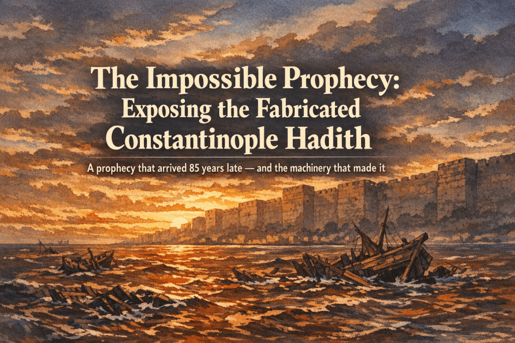 The Impossible Prophecy: Exposing the Fabricated Constantinople Hadith