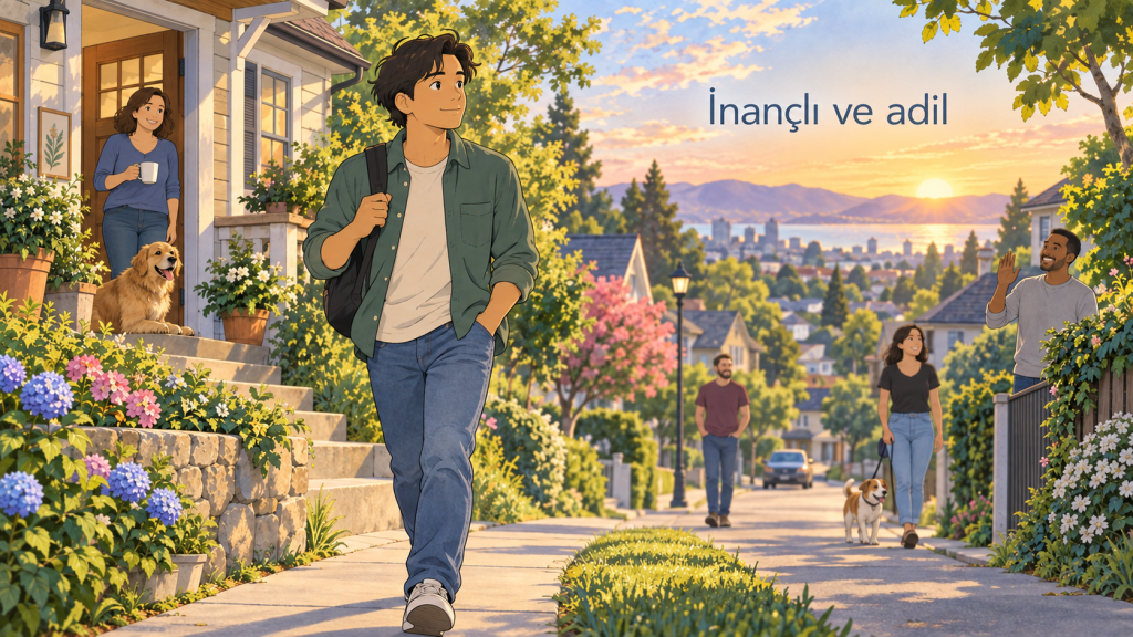 Tanrı’ya adanmışlık ve adil davranış, birlikte yerine getirilmesi gereken görevlerdir.
