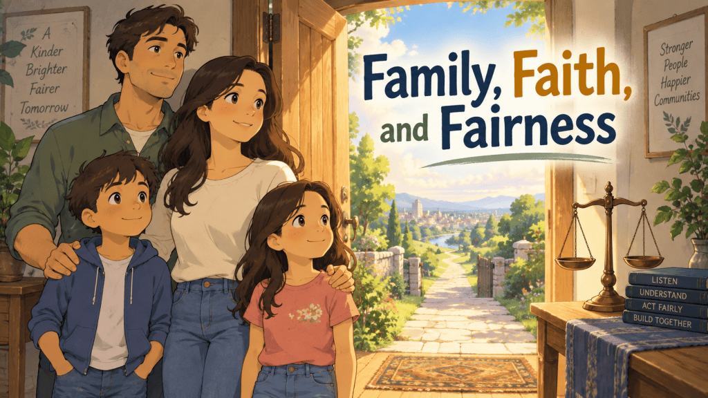 Family, Faith, and Fairness